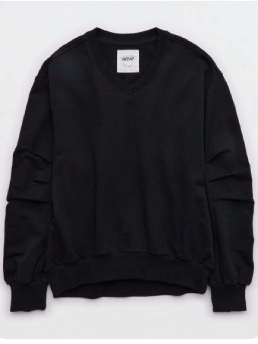 Aerie Jet Setter V-Neck Sweatshirt
